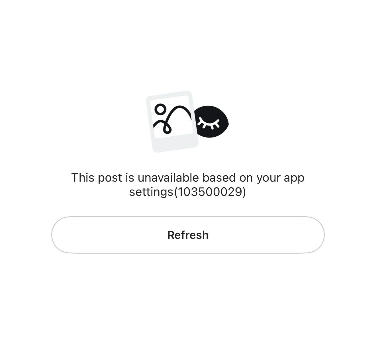 Hacoo product unavailable based on app settings message